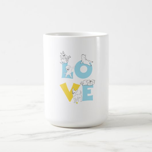 Mug love dog (Centre)