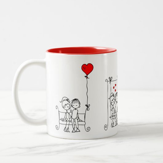 Mug Love Doodle 1 sur 3 (Gauche)