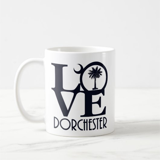 Mug LOVE Dorchester SC (Gauche)