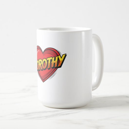 Mug Love Dorothy (Devant droit)