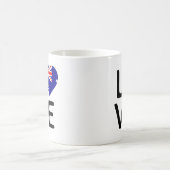 Mug Love - drapeau australien (Centre)