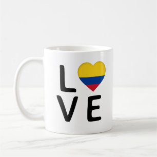 Mug Love - Drapeau Colombie