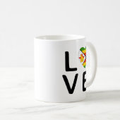 Mug Love - Drapeau du Zimbabwe (Devant droit)