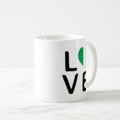 Mug Love - drapeau irlandais (Devant droit)