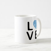 Mug Love - Drapeau Micronésie (Devant droit)