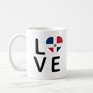 Mug Love - Drapeau République Dominicaine
