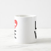 Mug Love - Drapeau Suisse (Centre)