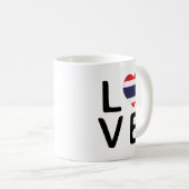 Mug Love - Drapeau Thaïlande (Devant droit)