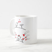 Mug LOVE ECHO - Comic Birds Tweetlercools 1 (Devant gauche)