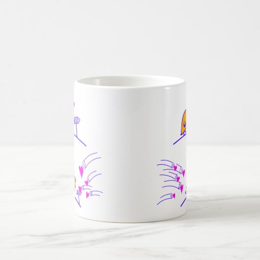 Mug LOVE ECHO - Comic Birds Tweetlercools 3 (Centre)