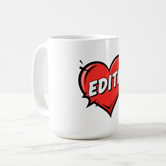Mug Love Edith (Devant gauche)