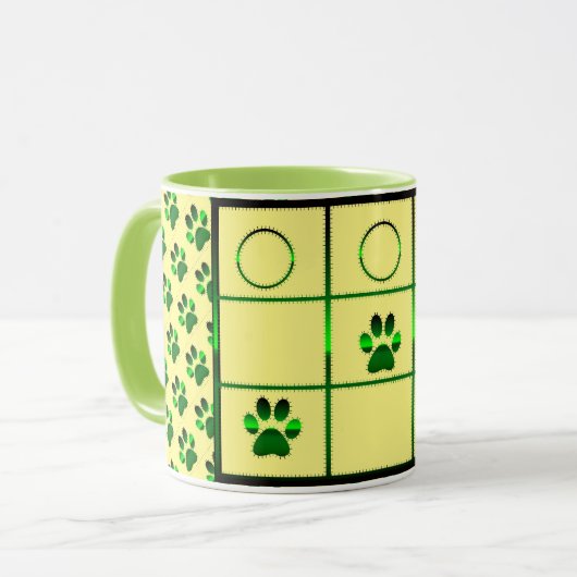 Mug Love Elegant Moderne Populaire Meilleur Coeur (Devant gauche)