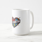 Mug Love Elizabeth (Devant droit)