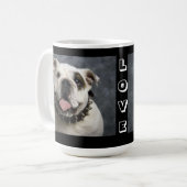Mug Love English Bulldog Coffee Cup (Devant gauche)