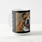 Mug Love English Bulldog Coffee Cup (Devant gauche)