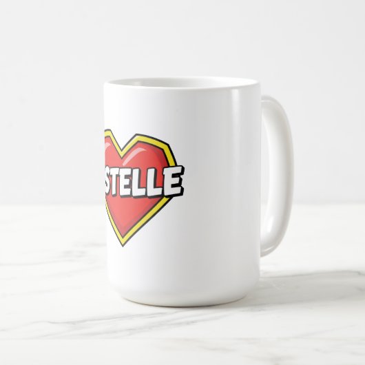 Mug Love Estelle (Devant droit)
