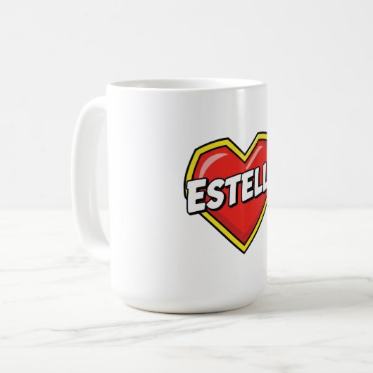 Mug Love Estelle (Devant gauche)