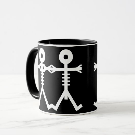 Mug Love Eternal Skeletons Icon 2007 Art (Devant gauche)