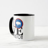 Mug LOVE Evanston WY 11oz (Devant gauche)