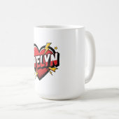Mug Love Evelyn (Devant droit)