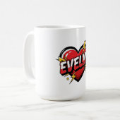 Mug Love Evelyn (Devant gauche)