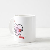 Mug Love Ewe Valentine (Devant gauche)