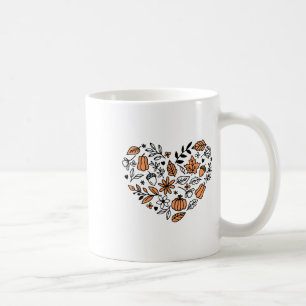 Mug Love Fall Y'all Leopard Citrouille Automne Saison
