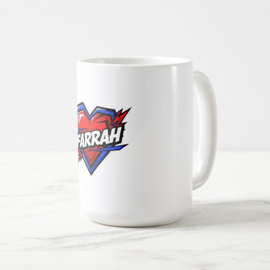 Mug Love Farrah (Devant droit)