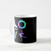 Mug Love Figure Patinage Patinage sur glace (Devant gauche)