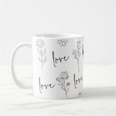 Mug Love Floral (Gauche)
