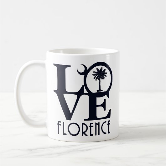 Mug LOVE Florence SC 11oz (Gauche)