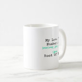Mug Love For Numbers Irrational Like Square Root 2 (Devant droit)