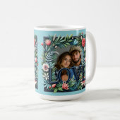 Mug Love Frame Valentine's Anniversary Photo personnal (Devant droit)