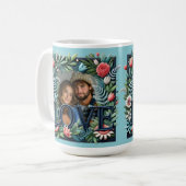 Mug Love Frame Valentine's Anniversary Photo personnal (Devant gauche)