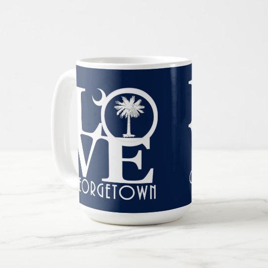 Mug LOVE Georgetown (Large) (Devant gauche)