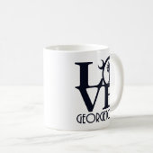 Mug LOVE Georgetown SC 11oz (Devant droit)