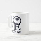 Mug LOVE Georgetown SC 11oz (Devant gauche)