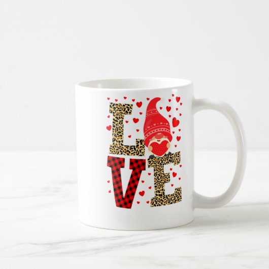 Mug Love Gnome Teacher Squad Valentines Day Teacher St (Droite)