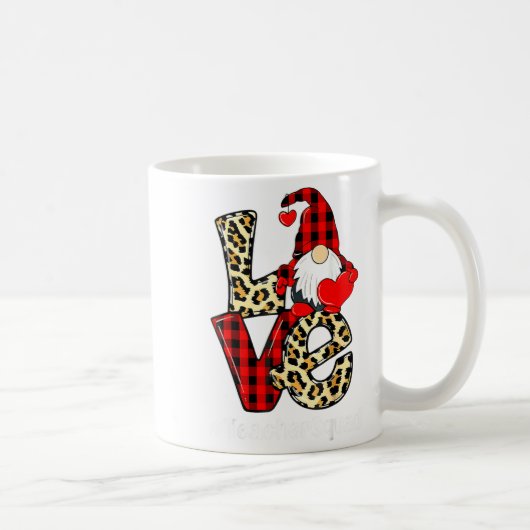 Mug Love Gnome Teacher Squad Valentines Day Teacher St (Droite)