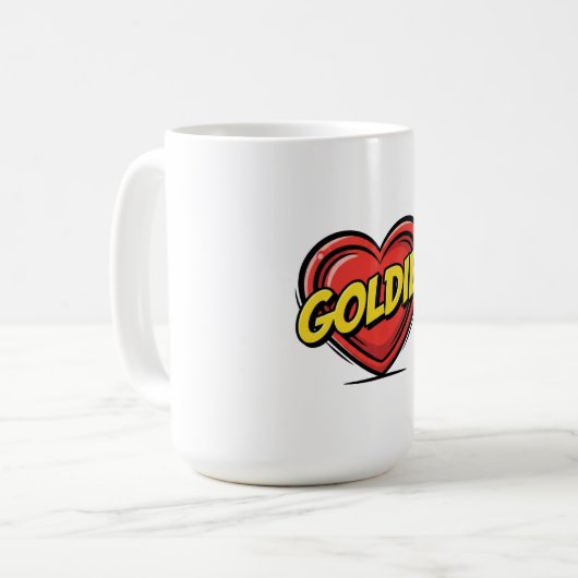 Mug Love Goldie (Devant gauche)