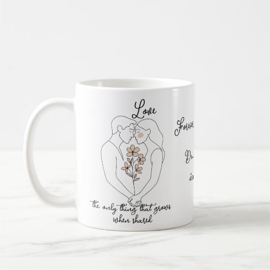 Mug Love grows (Gauche)