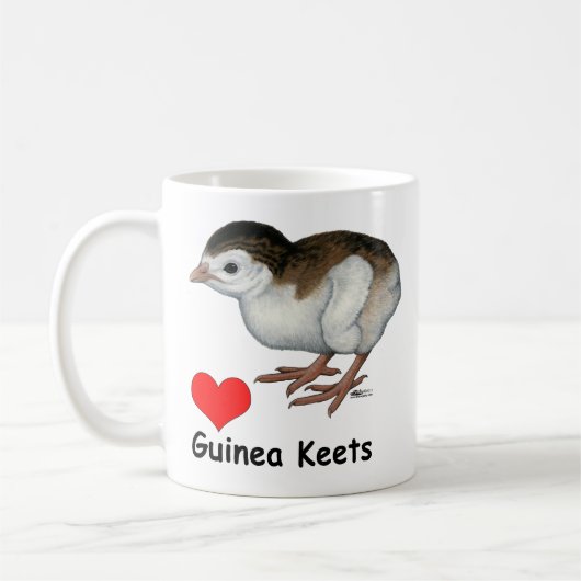Mug Love Guinée Keets (Gauche)