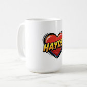 Mug Love Hayden (Devant gauche)