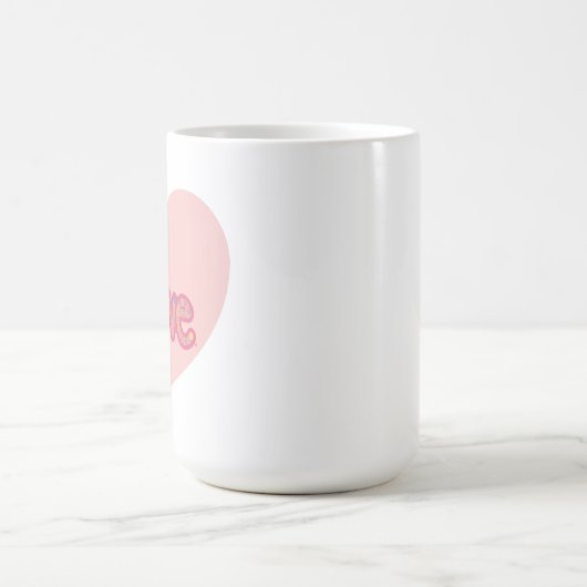 Mug Love Heart (Centre)