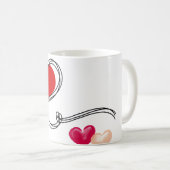 Mug Love Heart Cute  (Devant droit)