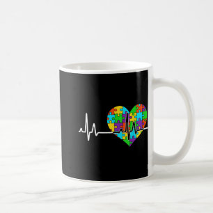 Mug Love Heart Puzzle Acceptation Hommes Femmes Enfant