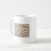 Mug Love Heart Sea Shell Beach Hearts Seashells été (Devant gauche)