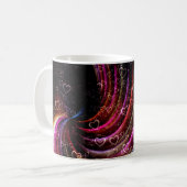 Mug Love Hearts Rideau Texture Sublimation (Devant gauche)