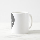 Mug Love Heavy Metal (Devant droit)