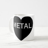 Mug Love Heavy Metal (Devant gauche)